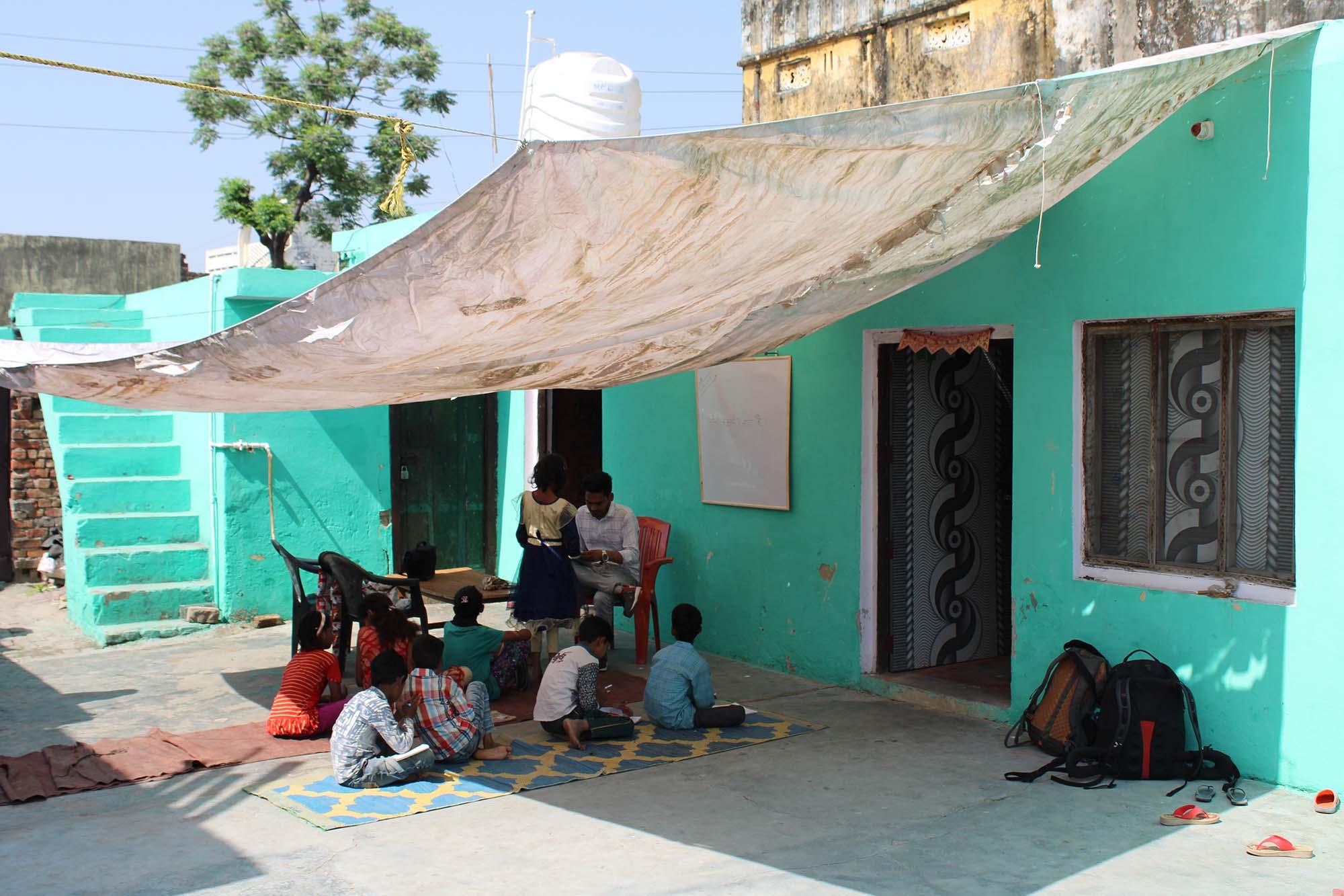 Shanti Public School - Sonnensegel