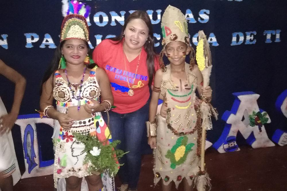 Tag des Lempira in der Escuela Lyoness