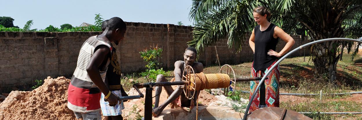 Brunnen für die Holy Trinity School - Bildungsprojekt in Nigeria